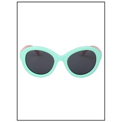 Солнцезащитные очки детские Keluona T1887 C11 Мятный Розовый