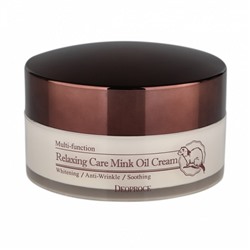 Deoproce Питательный крем с маслом норки Relaxing Care Mink Oil Cream