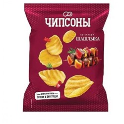 «Чипсоны», чипсы со вкусом шашлыка, 40 гр. KDV
