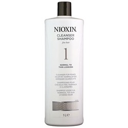 Nioxin система 1 очищающий шампунь 1000мл мил