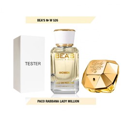 Тестер Beas Paco Rabanne Lady Million 50 ml for women арт. W 526 (без коробки)