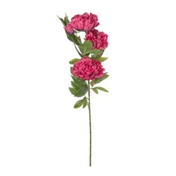 Искусственный цветок «Пион», высота 105 см, цвет сиреневый