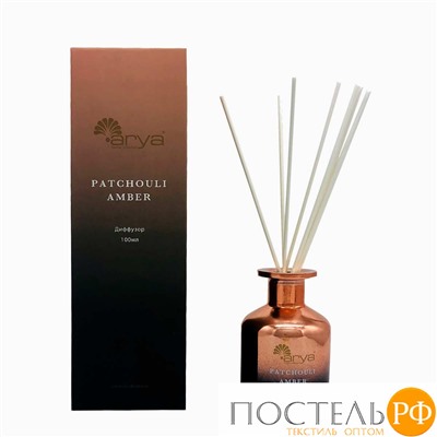 Диффузор ароматический с палочками Arya 100 ml Patchuli Amber