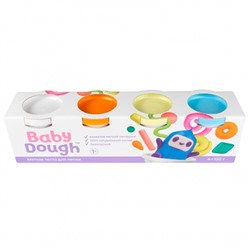 Набор для творчества Тесто для лепки BabyDough набор 4 цвета №4 BD019 в Самаре
