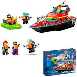 Конструктор LEGO CITY "Пожарная спасательная лодка" 60373 в Самаре