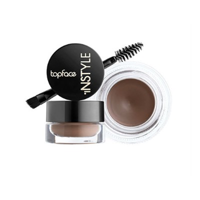 Topface Instyle Подводка гелевая для бровей водостойкая тон 03 Eyebrow gel коричневый - PT551 4г