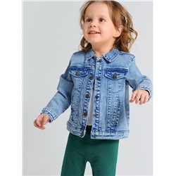 Куртка детская текстильная джинсовая для девочек