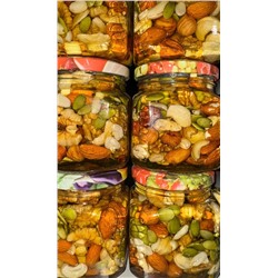 Орехи и сухофрукты в меду, 380 гр
