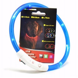 Светящийся ошейник USB Rechargeable Flashing Collar оптом