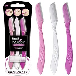 Бритва для коррекции бровей Schick (Wilkinson Sword) Intuition perfect finish Eyebrow (3 шт.)