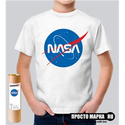 Детская футболка с логотипом NASA