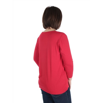 [009-010-476] Блуза «Беллароза» Красный