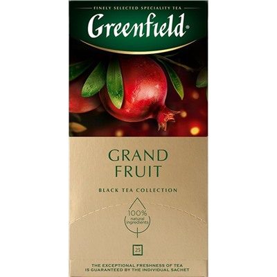 Чай Greenfield Grand Fruit черн., 25пак