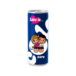 Газированный напиток Love Is Cola Zero 250мл
