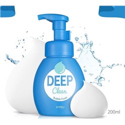 A'pieu Пенное средство для глубокого очищения кожи Deep Clean Bubble Foam