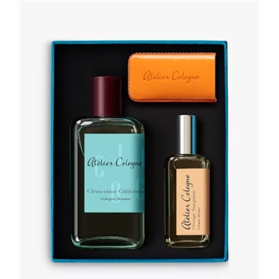 ATELIER COLOGNE set CLEMENTINE CALIFORNIA + ORANGE SANGUINE edc 100ml + 30ml