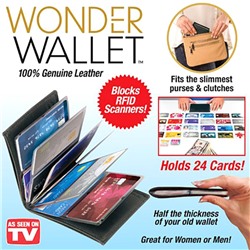 Кошелек-визитница Wonder Wallet black