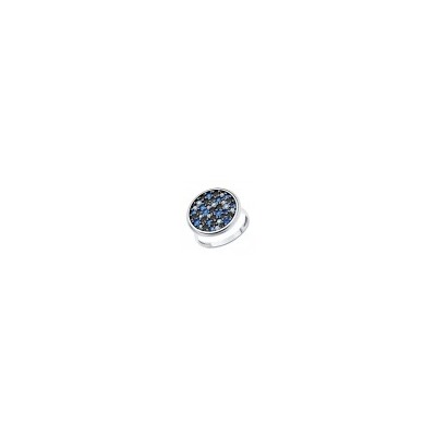 Серебряное Кольцо с фианитами, 94014038