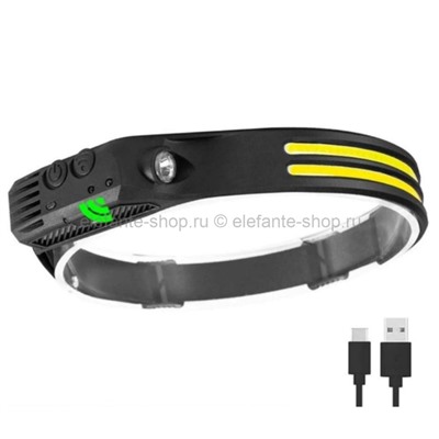 Налобный фонарь LED Headlamp 2 Stripe MA-486 (96)