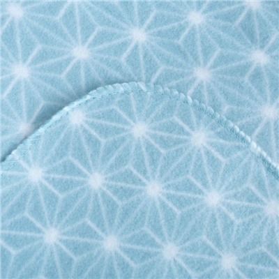 Плед Aristo 130х170см, голубой, флис, 160г/м, 100% полиэстер
