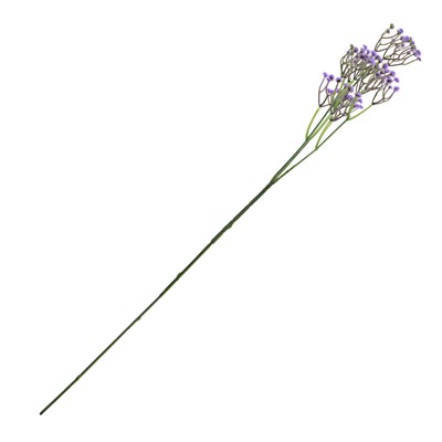 TCV002-02 Искусственные цветы Гипсофила, 60х3,5см, цвет фиолетовый