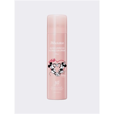 JMSolution Солнцезащитный спрей с экстрактом розы Дисней SPF50 Glow Luminous Flower Sun Spray Disney