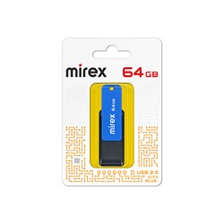 USB Flash Drive  MIREX CITY BLUE 64GB, экопак