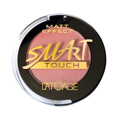 L'ATUAGE Cosmetic  Румяна компактные "Smart Touch" тон 201. (4)