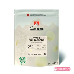 Шоколад белый CARMA white nuit blanche (37%), 100 гр