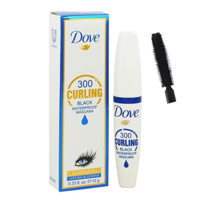 Тушь для ресниц Dove 300 Curling Black Waterproof Mascara 10g