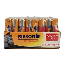 Батарейка BIKSON LR03-40SB,1,5V, ААA,40шт,showbox, арт. BN0543-LR03-40SB алкалиновая (цена за 1 шт.)