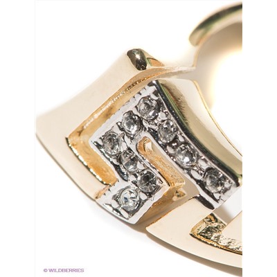 "Сиртаки" кольцо в золотом покрытии из коллекции "Цивилизация" от Jenavi
