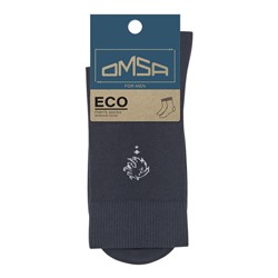 Носки мужские OMSA ECO, размер 39-41, цвет grigio scuro