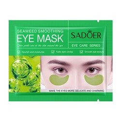 Гидрогелевые патчи для глаз с морскими водорослями SADOER Seaweed Smoothing Eye mask, 7,5 гр