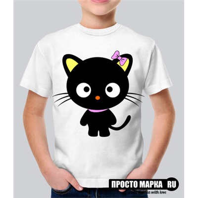 Детская футболка Black kitten