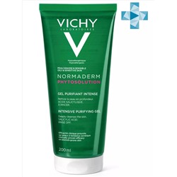 Виши Очищающий гель для умывания для жирной и проблемной кожи Phytosolution, 200 мл (Vichy, Normaderm)