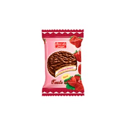 Печенье в шоколадной глазури Taste It Клубника 20гр