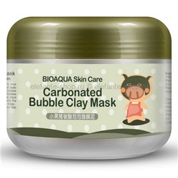 Очищающая пузырьковая маска BioAqua Carbonated Bubbled Clay Mask