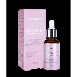 Liv-delano GLOW UP Сыворотка-CICA для лица супервосстановление, 30мл