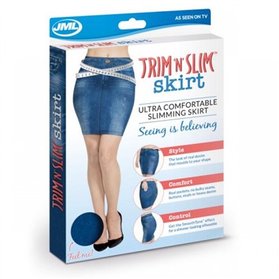 Юбка летняя Trim N Slim Skirt 00651 р.44-46 (черный)
