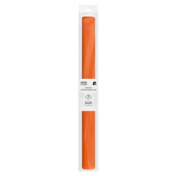 Цветная крепированная бумага в рулоне 50*250 32г/м2 оранжевая CR_43955 Три совы