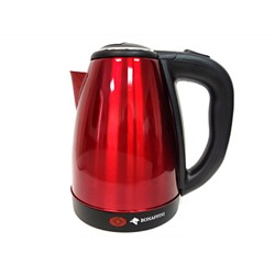 Чайник электрический Bonaffini ELK-0005 (1,8л, 1500 Вт, диск, металл, красный)