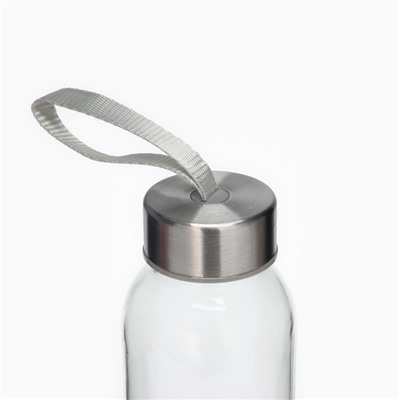 Бутылка для воды стеклянная «Рядом», 350 мл