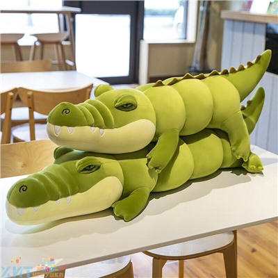 Мягкая игрушка обнимашка КРОКОДИЛ 80 см (ВЫБОР ЦВЕТА) croc80, croc80-green, croc80-lightgreen, croc80-grey