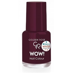Golden Rose Лак  WOW! Nail Color тон 318  6мл  FALL&WINTER COLLECTION