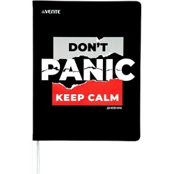 Дневник школьный 1-11 кл обложка гибкая "deVente.Dont Panic!" иск.кожа 2021276