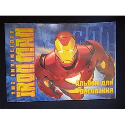 Альбом д/рис 20л Академ IM-20-21 Iron Man (Лак) уп36 арт.0210-183