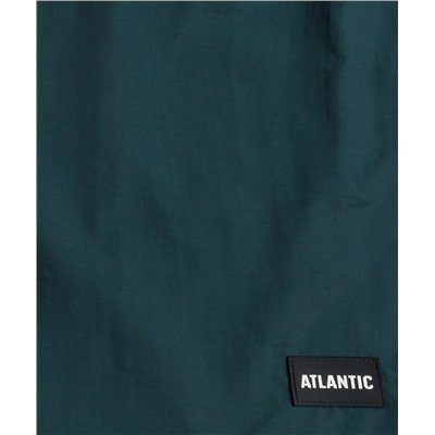 Пляжные шорты мужские Atlantic, 1 шт. в уп., полиэстер, изумрудные, KMB-213