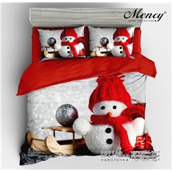 Одеяло Mency Merry Christmas с простыней и наволочками ODMENMC01