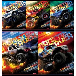 Тетрадь  24л клетка "MonsterTruck" (051530) Хатбер